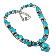 Turquoise Gemstone Necklace