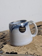 1x BARCELA Portugal Pottery Stoneware Rustic  Cone Mug Large Hand Crafted