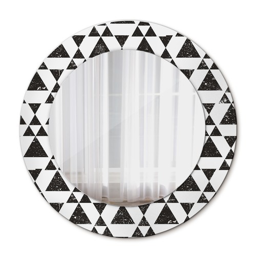 Jewel round mirror with - round,