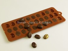 COFFEE BEAN Chocolate Candy Silicone Mould Sugarpaste Cake Wax Melts Pill Tablet