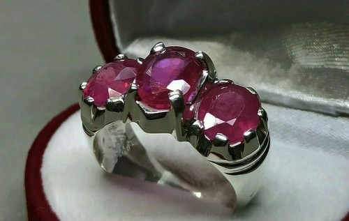 Natural deep red three - 9,