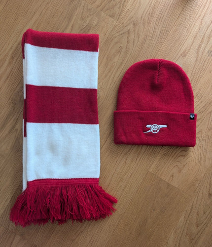 Arsenal football adult beanie - adult,