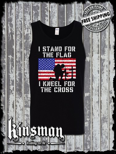 Stand for the flag kneel - stand,