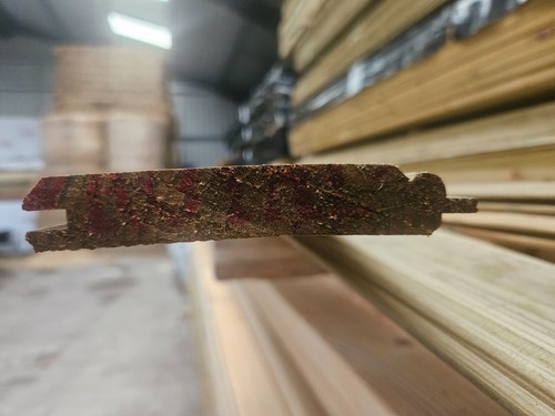 Beaded cladding ex25x125mm - t&g,