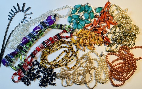 Vintage costume jewellery job - costume,