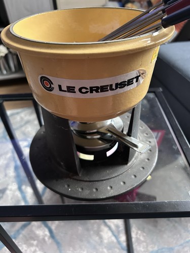 Creuset yellow cast iron - creuset,
