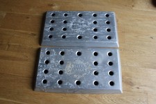 2 x RARE Vintage Stella Artois Stainless Steel Drip Tray For Bar, Pub, Man Cave