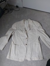Mens Cream Blazer 42S