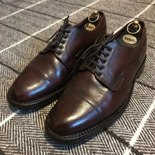 Foster and Son Brown Zug Grain Veldtschoen Derby Shoes - UK10.5EX
