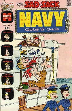 Sad sack navy - sad,