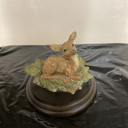 Deer fawn ornament figurine - deer,
