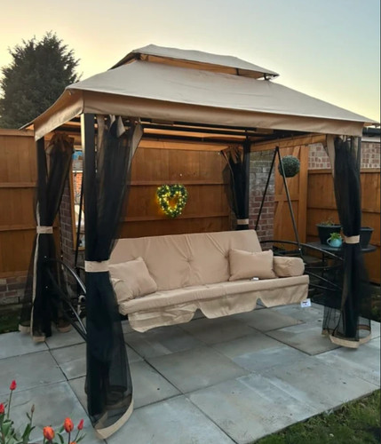 Garden swing bench - bench, 3