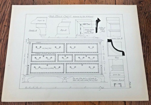 1902 large measured drawing
