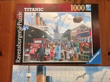 TITANIC JIGSAW Puzzle 1000 piece by Kevin Walsh  RAVENSBURGER. COMPLETE IN BOX