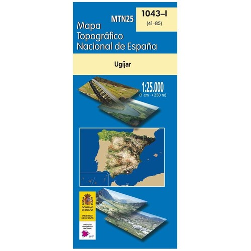 Spain map 1043 - -i:, ugíjar