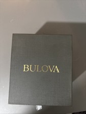 Bulova Black Mens Chronograph