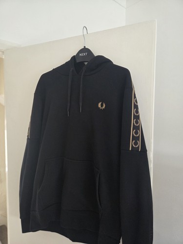 Fred perry black pullover - fred,