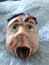 VINTAGE Smoking Head Ashtray.  No Chips, Excellent Condition.