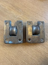 Classic Boat Wheeled Deck Mounts - free moving, fully functional