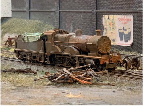 Scrapyard loco gauge - loco, oo