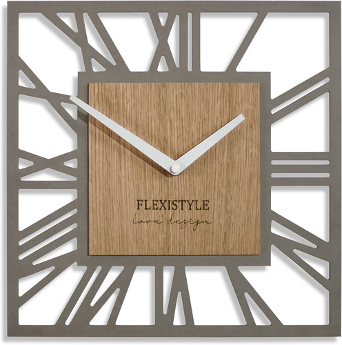Flexistyle square wall clock - flexistyle,