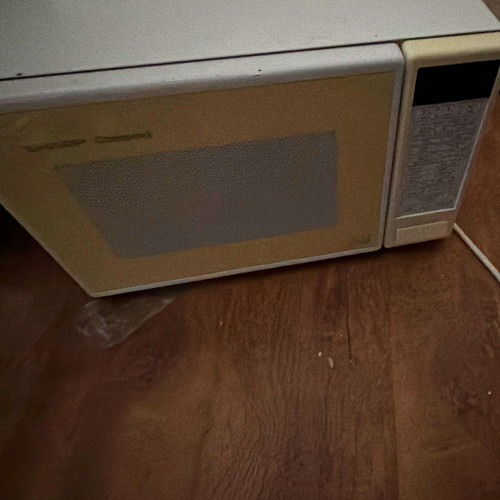 White countertop microwave 20l - white,