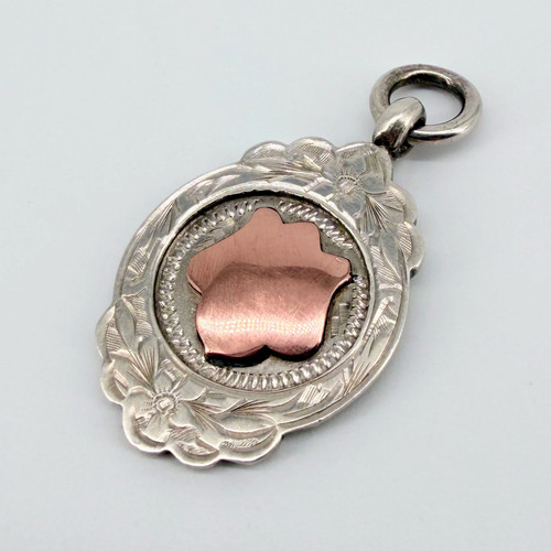 Antique sterling silver - antique, gilt