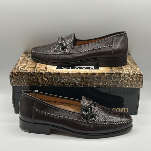 New david eden mens - mens, crocodile
