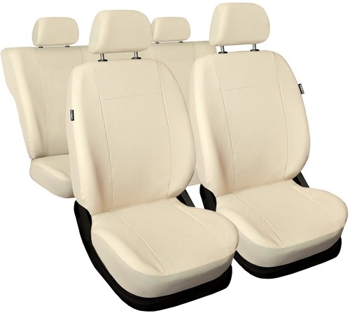 Leatherette car seat - , covers