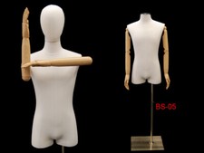 Adult Male White Linen Torso