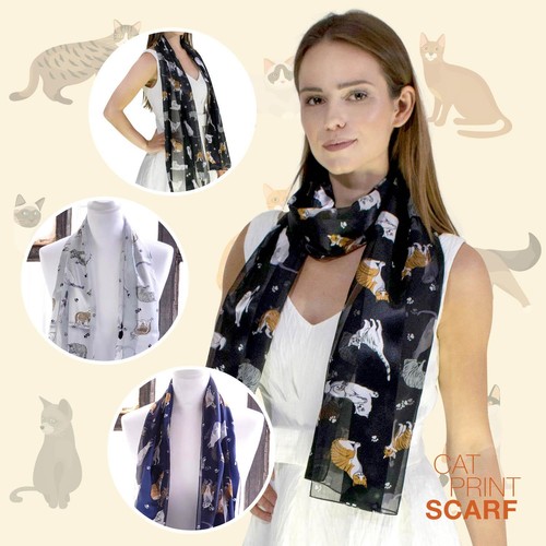 Cat scarf cats animal pet - cats,