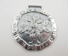 Cactus Division United States Army Watch Fob Robbins Co Attleboro Mass.