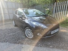 BREAKING FORD FIESTA 1.6 TDCI 22,000 MILES TITANIUM MK7 FIESTA DIESEL BLACK 