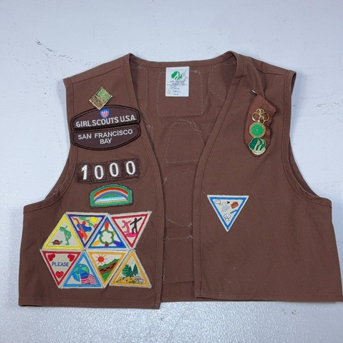 Vintage girl scouts vest - scouts, girls