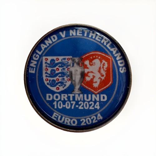 England netherlands pin - v,