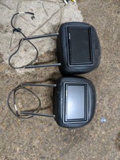 L322 PAIR Front Seat Headrests for Range Rover L322 Autobiography With Screens 