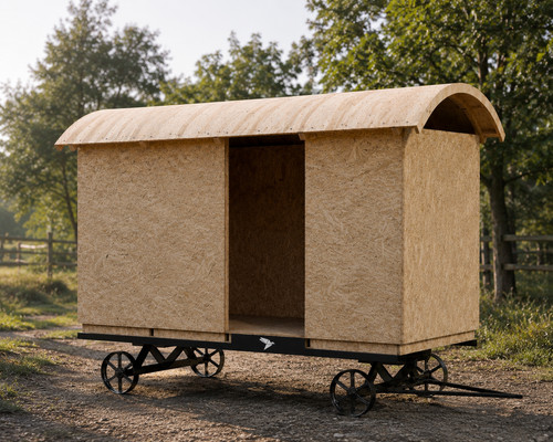 Shepherds hut kit - shepherds, +