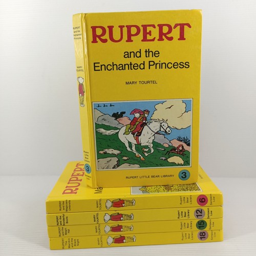 Rupert little bear library set - bear,