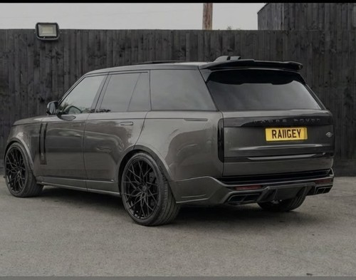 Range rover cherished number - range,