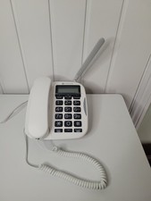 Motorola FW500 Big Button Phone Emergency Back-Up SIM Landline Telephone White
