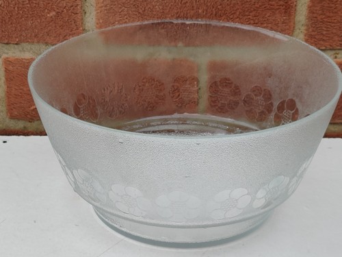 Large serving glass bowl - serving,
