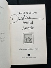 SIGNED David Walliams Awful