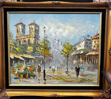 Framed Original Oil Painting
