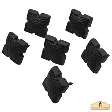 Medieval Decoration Nails Hardware Solid Cast Iron Functional Accessory Set of 6