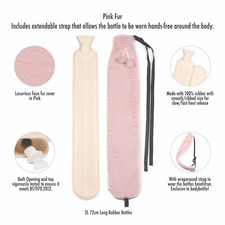 LONG HOT WATER BOTTLE WITH