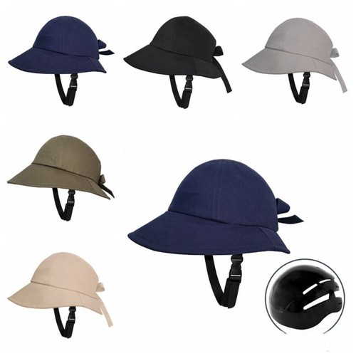 Wide brim bicycle helmet - bicycle,