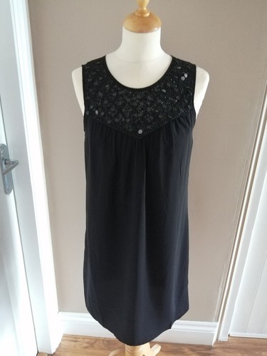 Red herring black sequinned - black,