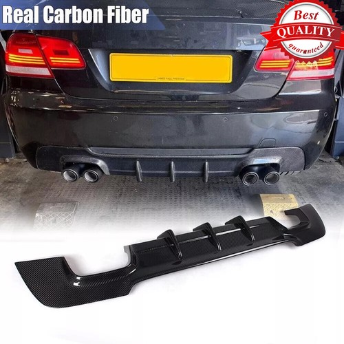 Carbon fiber rear bumper - carbon,