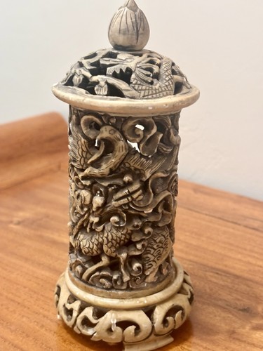 Vintage chinese carved - vintage,