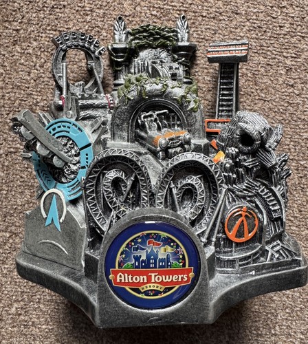 Alton towers mega ride - ride, resin